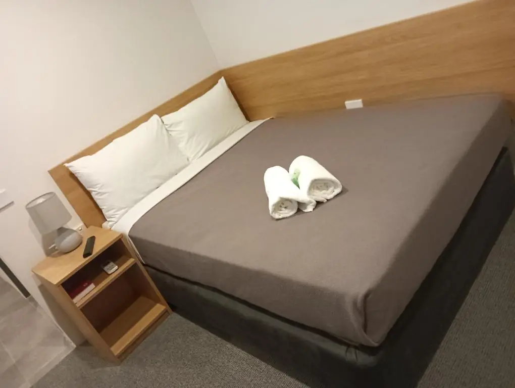 Comfortable room prepared for a longer stay at NOAZ Hotel Kampala